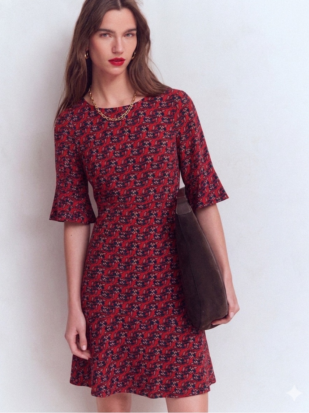 Boden US 6R Fit & Flare Dress EUC
